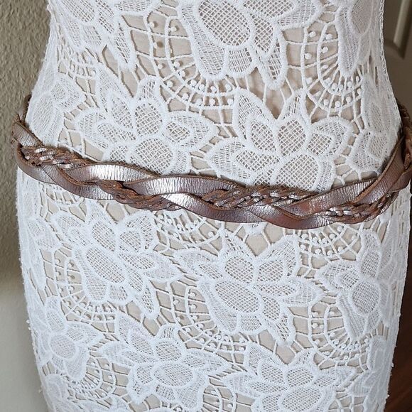 Fossil Braided Leather Belt - Picture 4 of 8